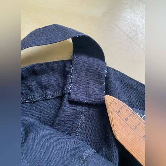 Hyfve Hyfve Hyfve Linen Cotton Blend Button Front Romper - Picture 6 of 10